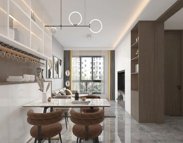 餐厅空间小怎么设计比较好？装一网推荐六种实用餐厅布局！	